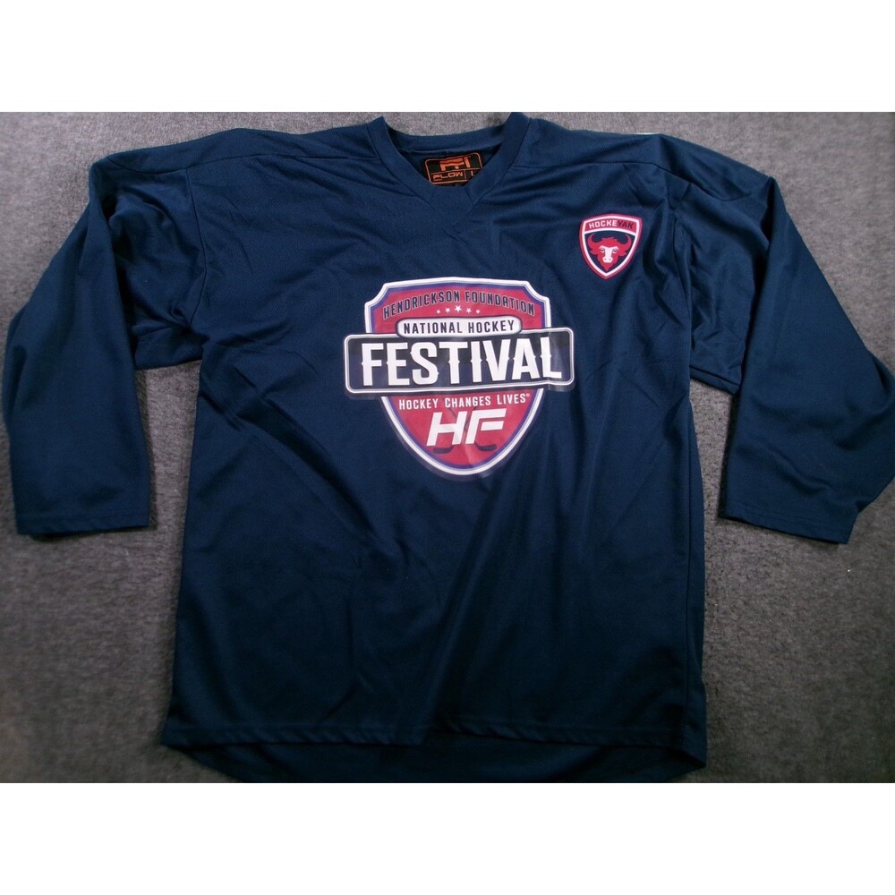 Hendrickson Foundation National Hockey Festival Jersey Mans Large Hockeyak